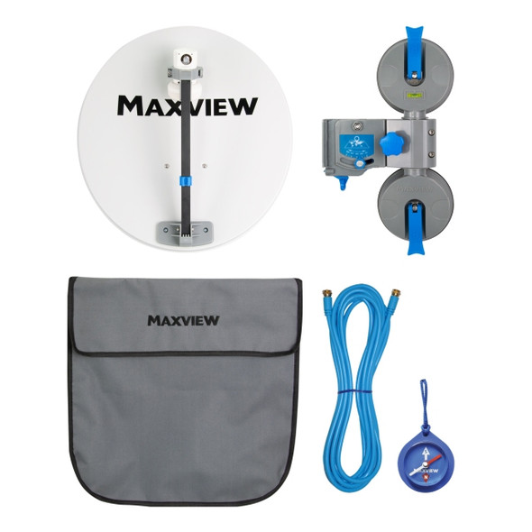 Remora Pro Portable Suction Mounted Satellite Antenna