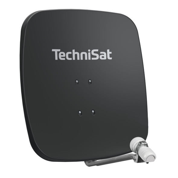 Technisat SATMAN 650 PLUS 65cm Aluminium Satellite Dish Slate Grey
