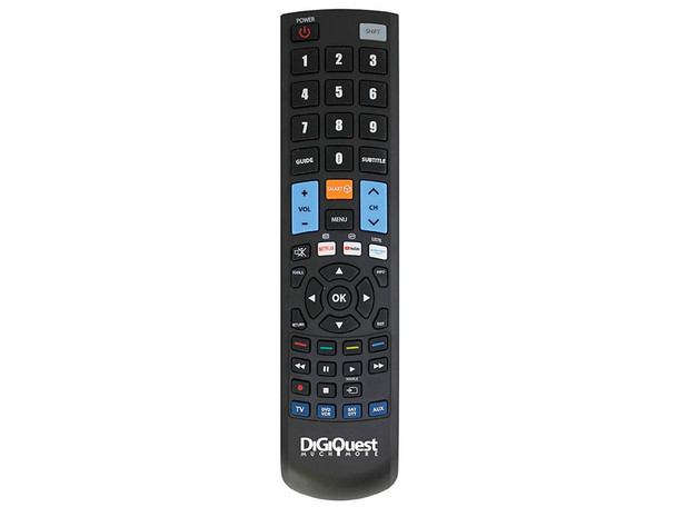 Digiquest 4in1 Universal Remote Control for Televes ZAS TDT Set Top Box