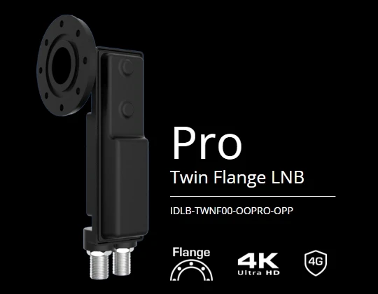 Inverto Black Pro Twin C120 Flange LNB