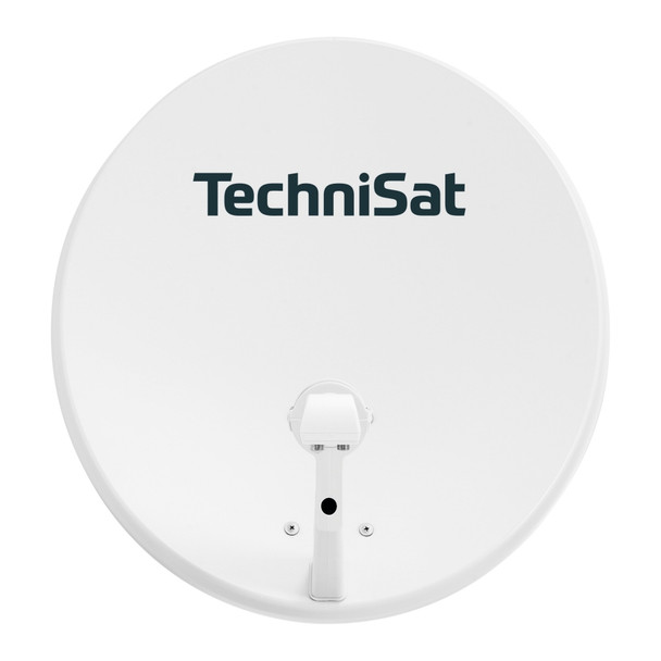Technisat Technitenne 60cm Light Grey Dish inc Twin LNB and 20m Cable