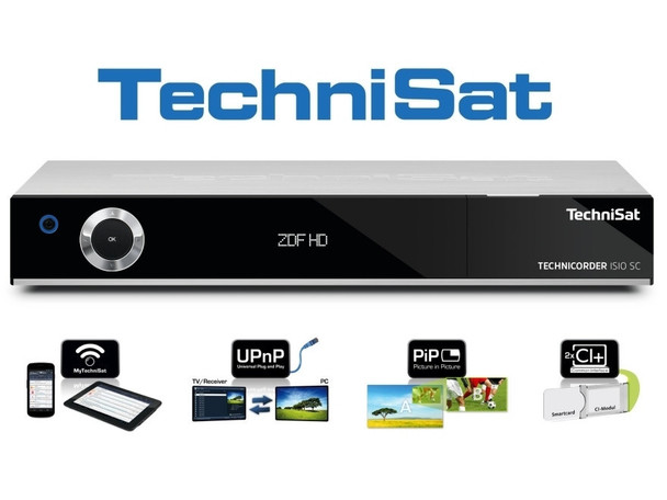 TechniSat Technicorder ISIO SC Quad Tuner 2TB CI+ Ready HD Receiver