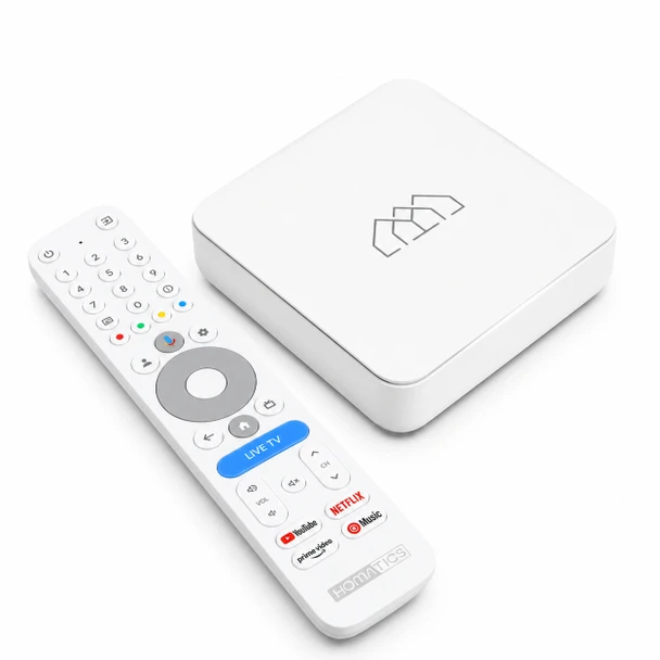 Homatics Box R 4K - BIG Edition Android TV Set Top Box + TV Tuner