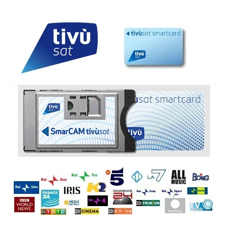 TivuSat CA Module and Viewing Card