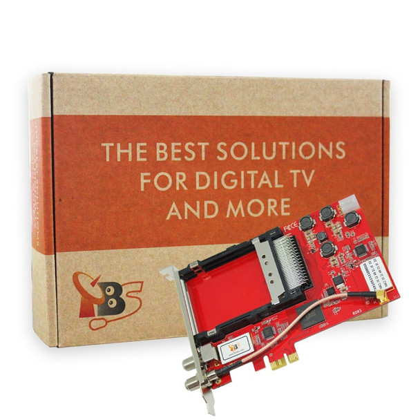 TBS6910 DVB-S2 Dual Tuner CI Satellite PCI Express Card