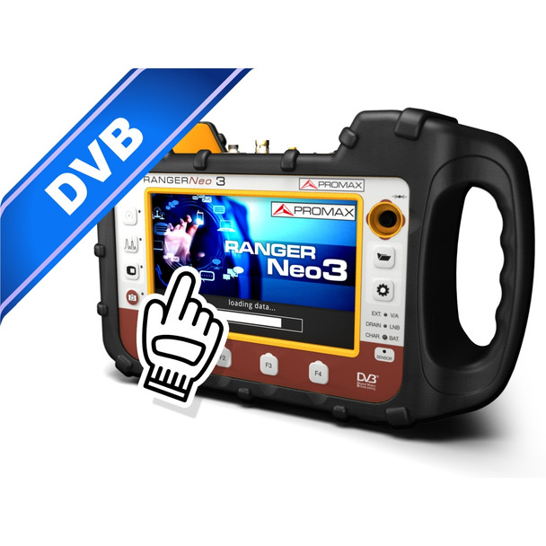Promax Ranger Neo 3 Touch Screen Field Strength Meter and TV Analyser