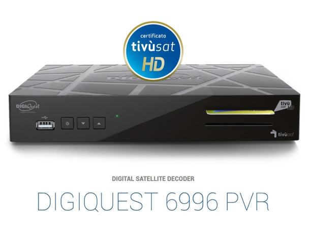Digiquest 6996 PVR Tivusat HD Receiver