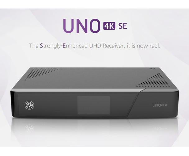 Vu+ Uno 4K SE Ultra High Definition DVB-S2 FBC Twin PVR Linux 2160p