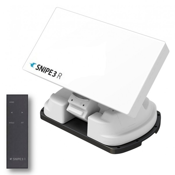 Selfsat SNIPE 3 R Single with Remote Fully Automatic Flat Sat Antenna