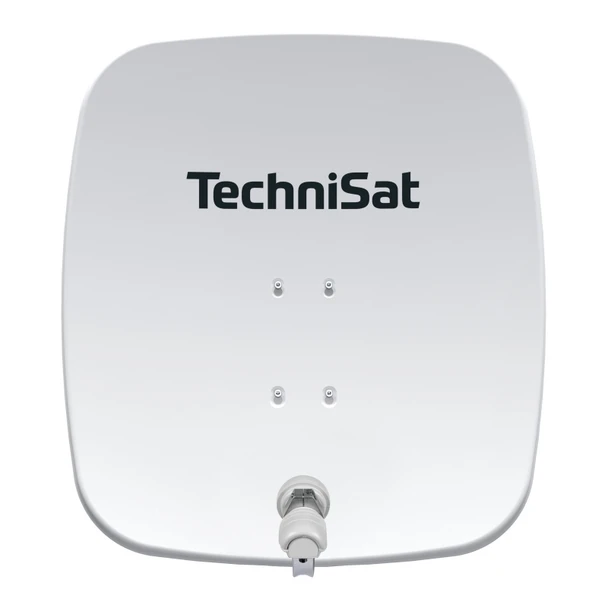 Technisat SATMAN 650 PLUS 65cm Aluminium Satellite Dish Polar White