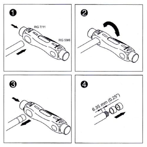Speedy Coax Stripper