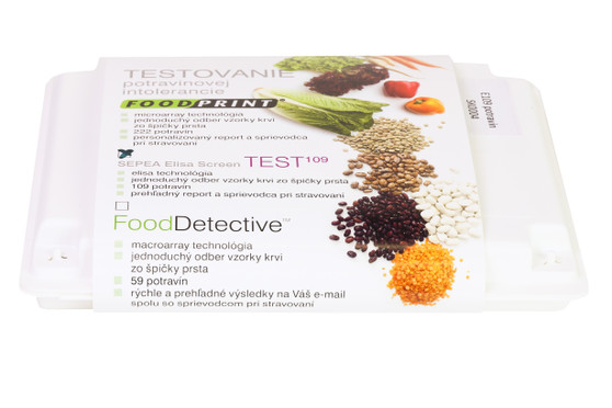 SEPEA 160 Food Intolerance Test for Vegetarians - professional laboratory test for food intolerance - blood sample set for home collection.