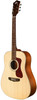 Guild Guitars D-240E LH Lefty Acoustic Guitar, in Natural, Dreadnought Archback Solid Top, Westerly Collection