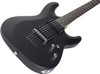 Schecter 430 C-6 Deluxe Solid-Body Electric Guitar, Satin Black