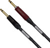 Mogami Platinum Guitar Instrument Cable, 1/4" TS Male Plugs, Gold Contacts, Straight Connectors with silentPLUG