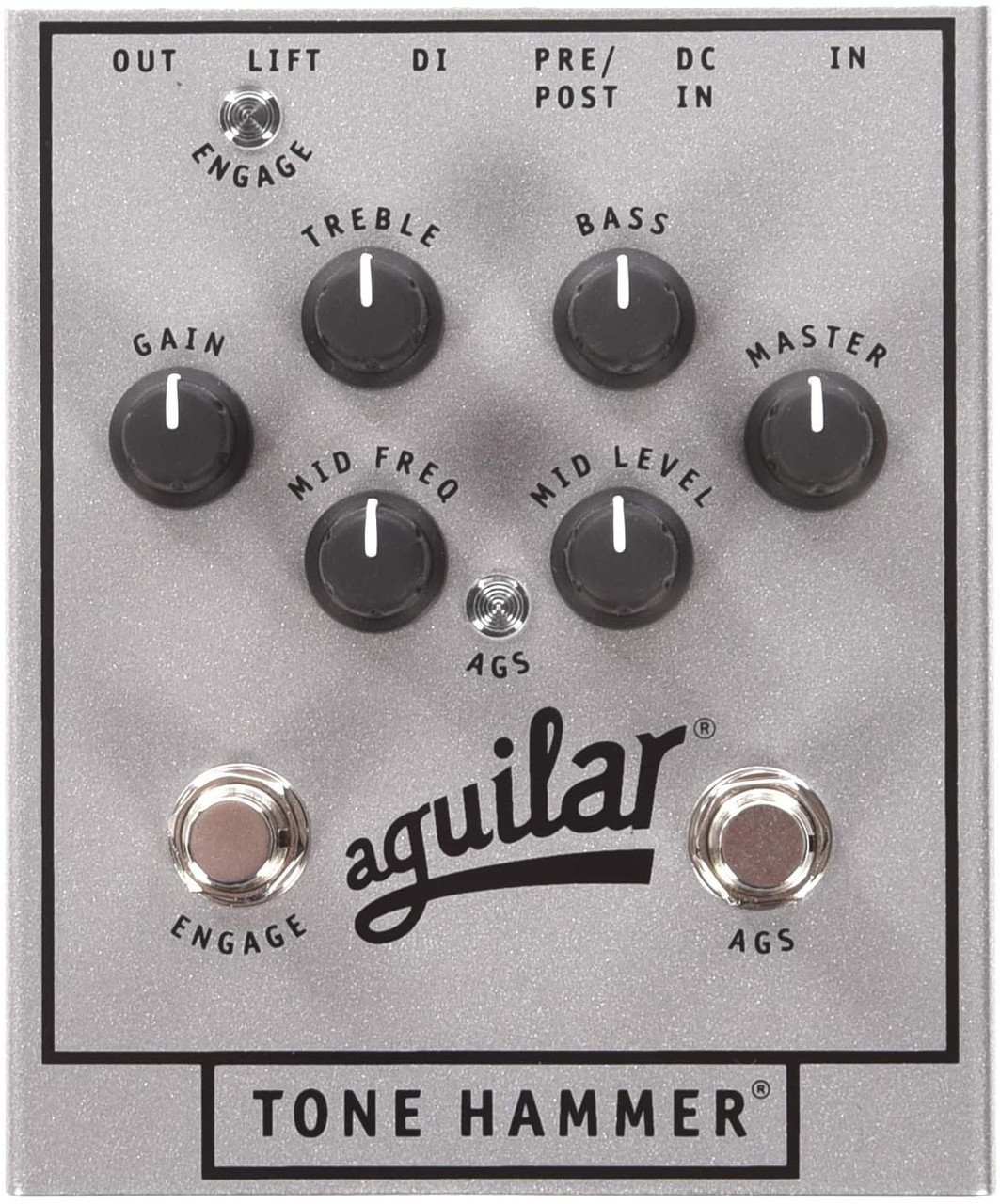 Aguilar 25th Silver Anniversary Edition Tone Hammer Preamp/D.I.