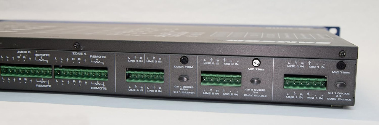 Samson S-zone 4-Input/4-Zone Stereo Mixer - Guitars Plus