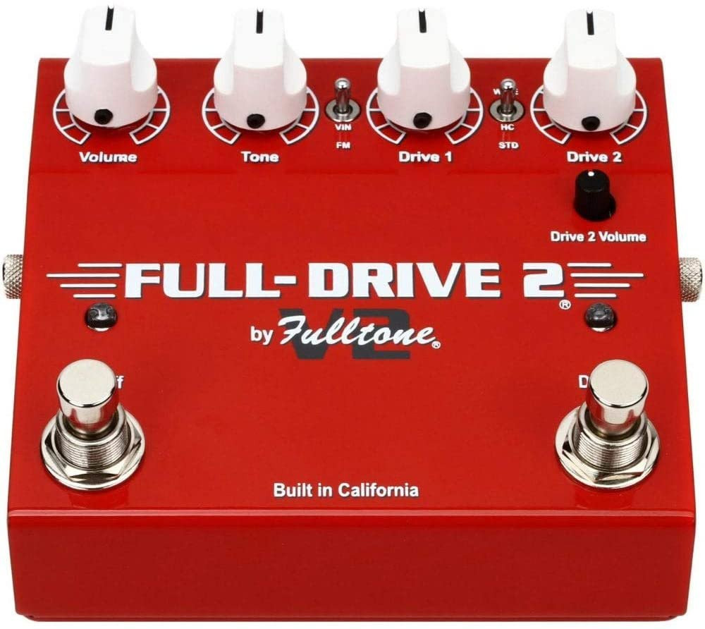 Full Drive Fulltone Full-Drive 2 V2 Overdrive Pedal with Boost - Guitars Plus