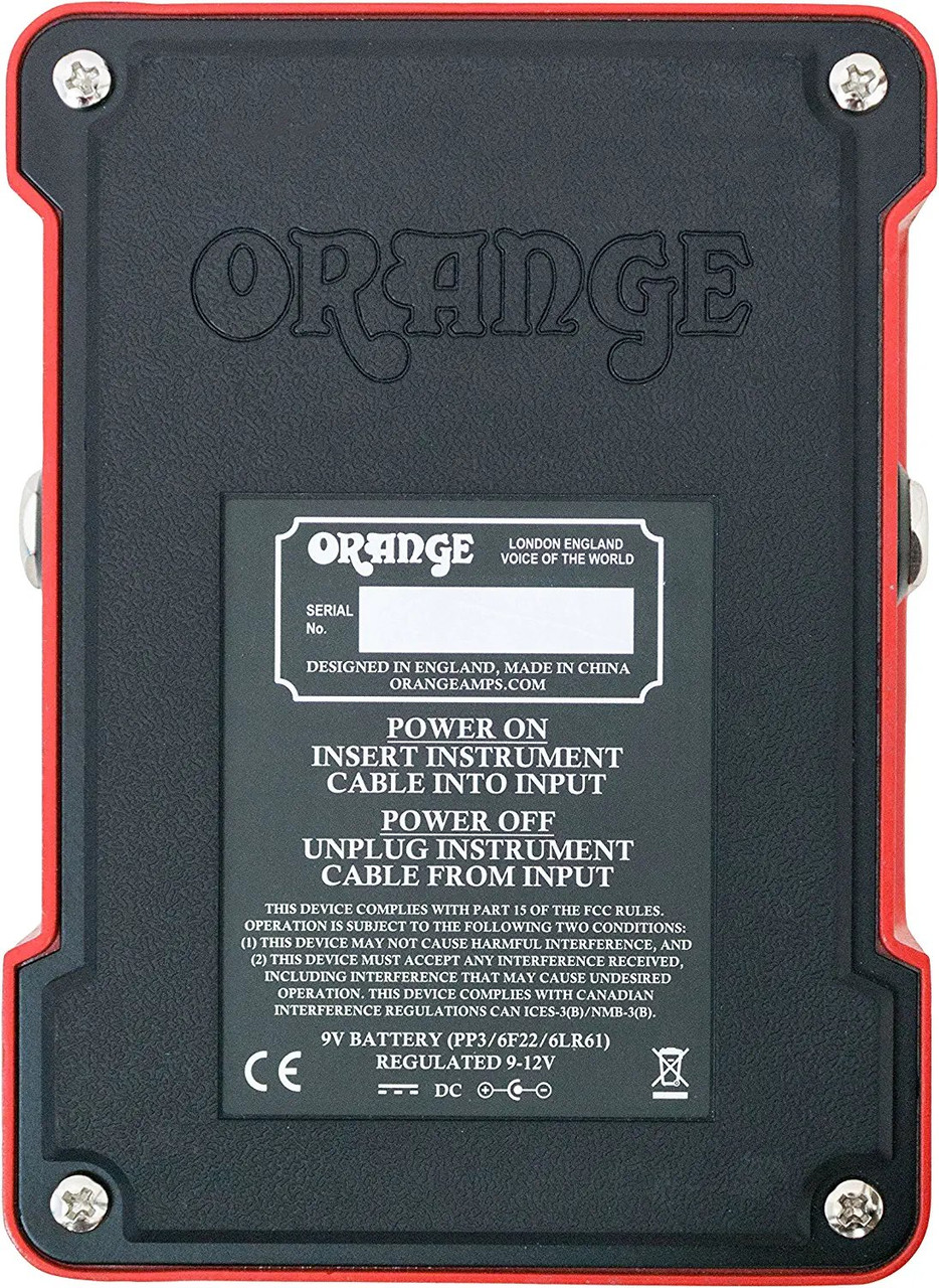 Orange Distortion Pedal イングランド製-