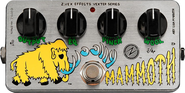 ZVEX Effects Wooly Mammoth Vexter Fuzz Effects Pedal