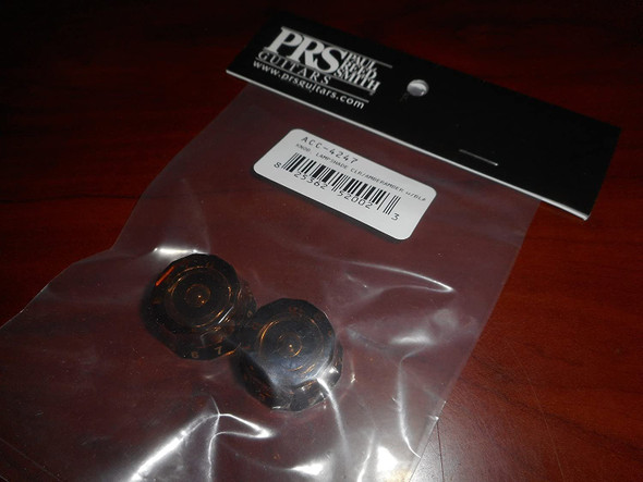 Paul Reed Smith Lampshade Guitar Knobs For USA PRS, CLEAR/AMBER, ACC-4247