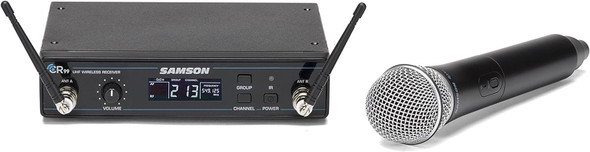 Samson Concert 99 Guitar Frequency-Agile UHF Wireless System with GC32 Guitar Cable (D Band)