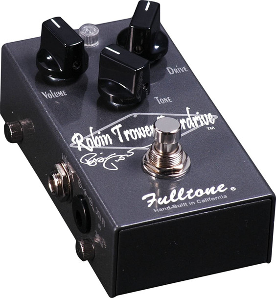 Fulltone Custom Shop Robin Trower Overdrive Guitar Effects Pedal Gray