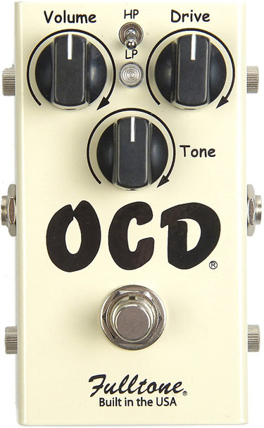 Fulltone OCD Obsessive Compulsive Drive Overdrive Guitar Effects Pedal