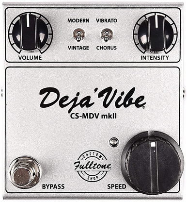 ギター Fulltone Mini Deja Vibe Fulltone Custom Shop Mini Deja'Vibe Mk II Rotary Speaker