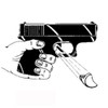 Garrison Grip SAF-T-BLOK  RIGHT HANDED Adjustable Trigger Block Holster For All GLOCK 's BEFORE January 1998