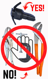 Do not compromise the proper function of your firearm. The MagCamWizard will remove any Grip Extension or Plus Extension without damaging the GLOCK magazine that would render the magazine unable to feed when you need it most. Be Safe, Not Sorry. 