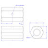 Hex Coupling Nut