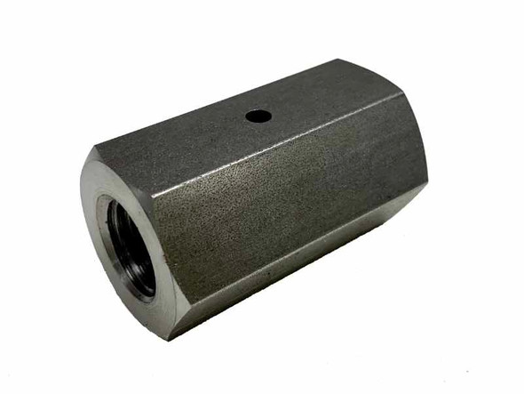 1"x3-1/4" Coupling Nut Plain Finish