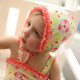 Kinderspel swimsuit with cap & waterbag - FLOWER CLUSTERS