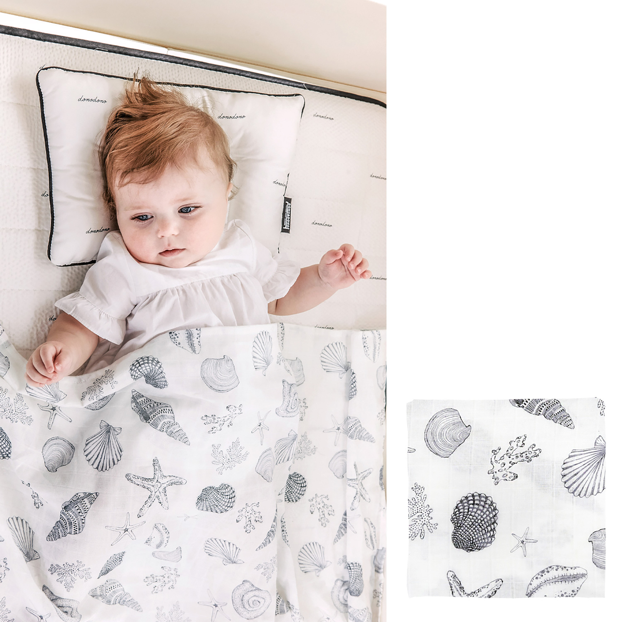 Dono&Dono Waterproof Muslin Play Mat for Infants and Babies (Various  Patterns)