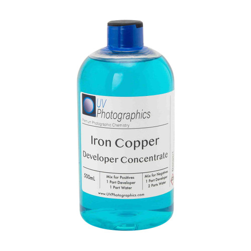 Iron Copper Developer for wet plate collodion photography