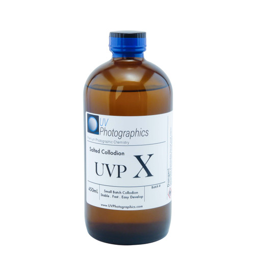 UVP-X Salted Collodion for Wet Plate Photography Premixed 450mL