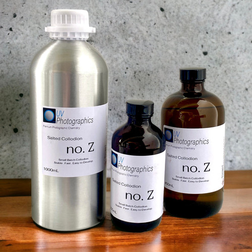 No. Z Salted collodion for Wet Plate Collodion