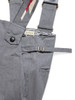 Picture No.10 of KAPITAL Heather Canvas Ortega Overalls K2009OP035