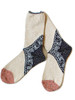 Picture No.1 of KAPITAL 96 Heel Paisley Bandana Socks K1603XG537EK-553