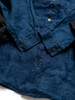 Picture No.7 of KAPITAL IDG French Cross Linen Band Collar Tibetan Shirt K2104LS111