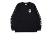 Picture No.1 of BAPE APE HEAD MOON LONG SLEEVE TEE 1H70-111-007