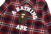 Picture No.4 of BAPE COLLEGE FLANNEL CHECK SHIRT 1H80-331-602