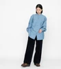 Picture No.6 of nanamica nanamica Band Collar Chambray Shirt SUGF297 6239