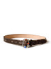 Picture No.2 of KAPITAL Oil Leather Studded Disco Buckle Belt EK-1287