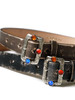 Picture No.7 of KAPITAL Oil Leather Studded Disco Buckle Belt EK-1287