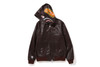 Picture No.6 of BAPE LEATHER SHARK FULL ZIP JACKET 1I80-140-013