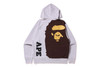 Picture No.7 of BAPE GIANT APE HEAD RELAXED FIT PULLOVER HOODIE 1I80-114-010