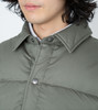 Picture No.8 of THE NORTH FACE PURPLE LABEL THE NORTH FACE PURPLE LABEL Lightweight Twill Mountain Down Shirt Jacket ND2273N 6424
