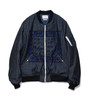 Picture No.1 of nanamica nanamica x NOMA t.d. nanamica EXCLUSIVE HAND EMBROIDERY FLIGHT JACKET OBAF202 6445